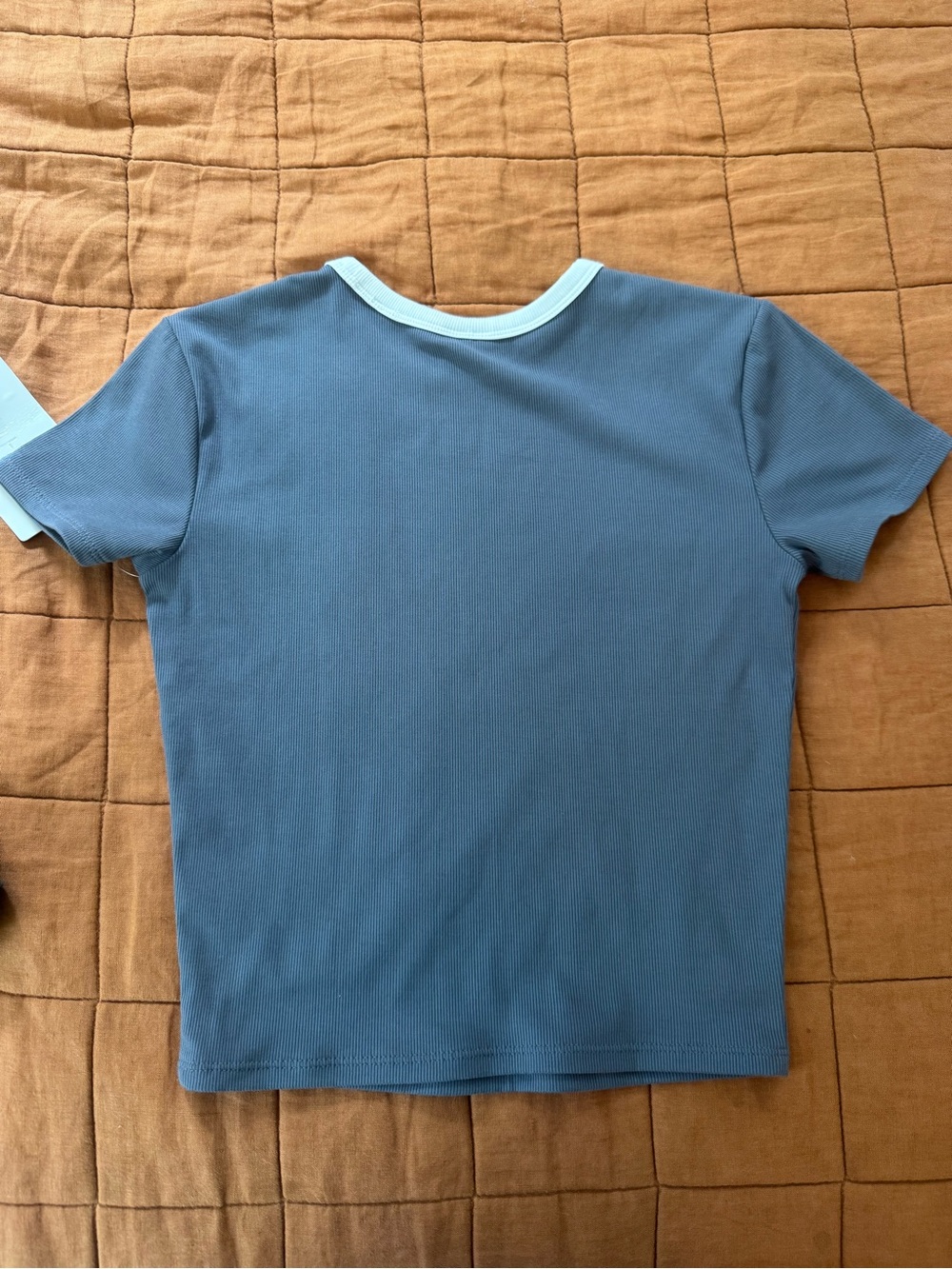 Athleta Signature Rib Crop Tee - Picture 2 of 3
